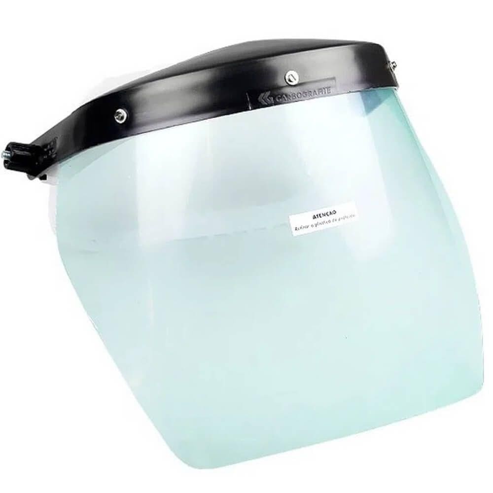 Protetor Facial Incolor Sem Catraca 8”” - 010251610 - Carbografite Protetor Facial Inc.8” Sem Catraca Carbo 10251610
