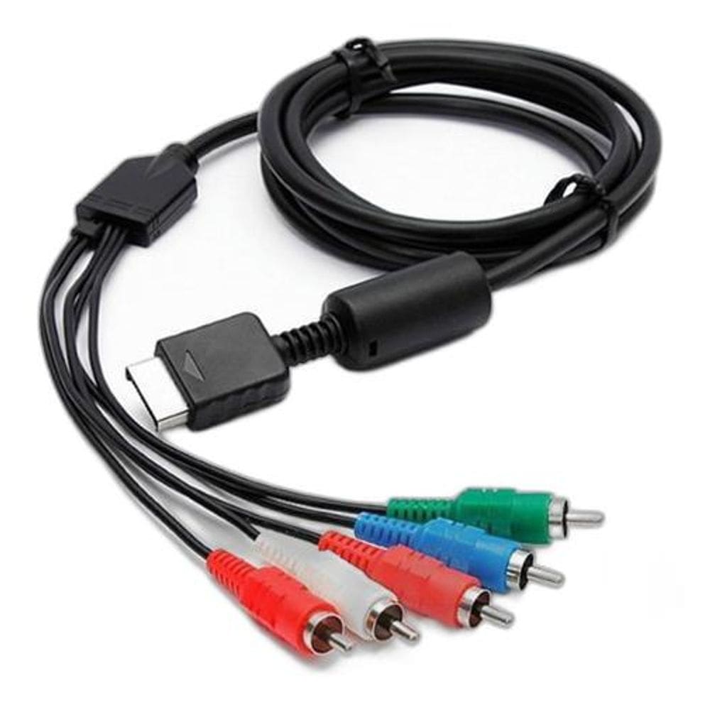 Cabo Av Rca Para Ps2 Ps3 De Alta Qualidade E Durabilidade