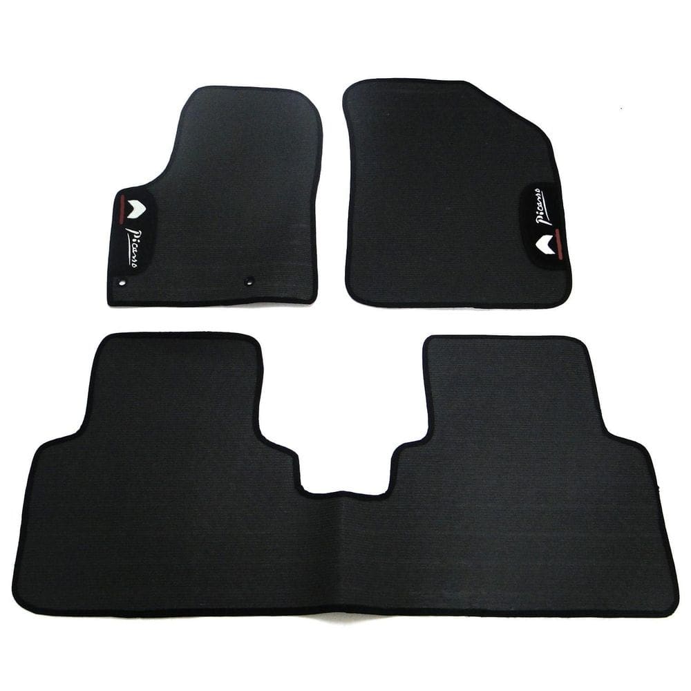 Tapete Automotivo C3 Picasso Borracha PVC - Jogo 3 Peças