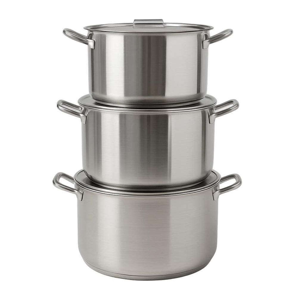 Kit Feijoada Panela Grande Industrial Restaurante 3 Peças