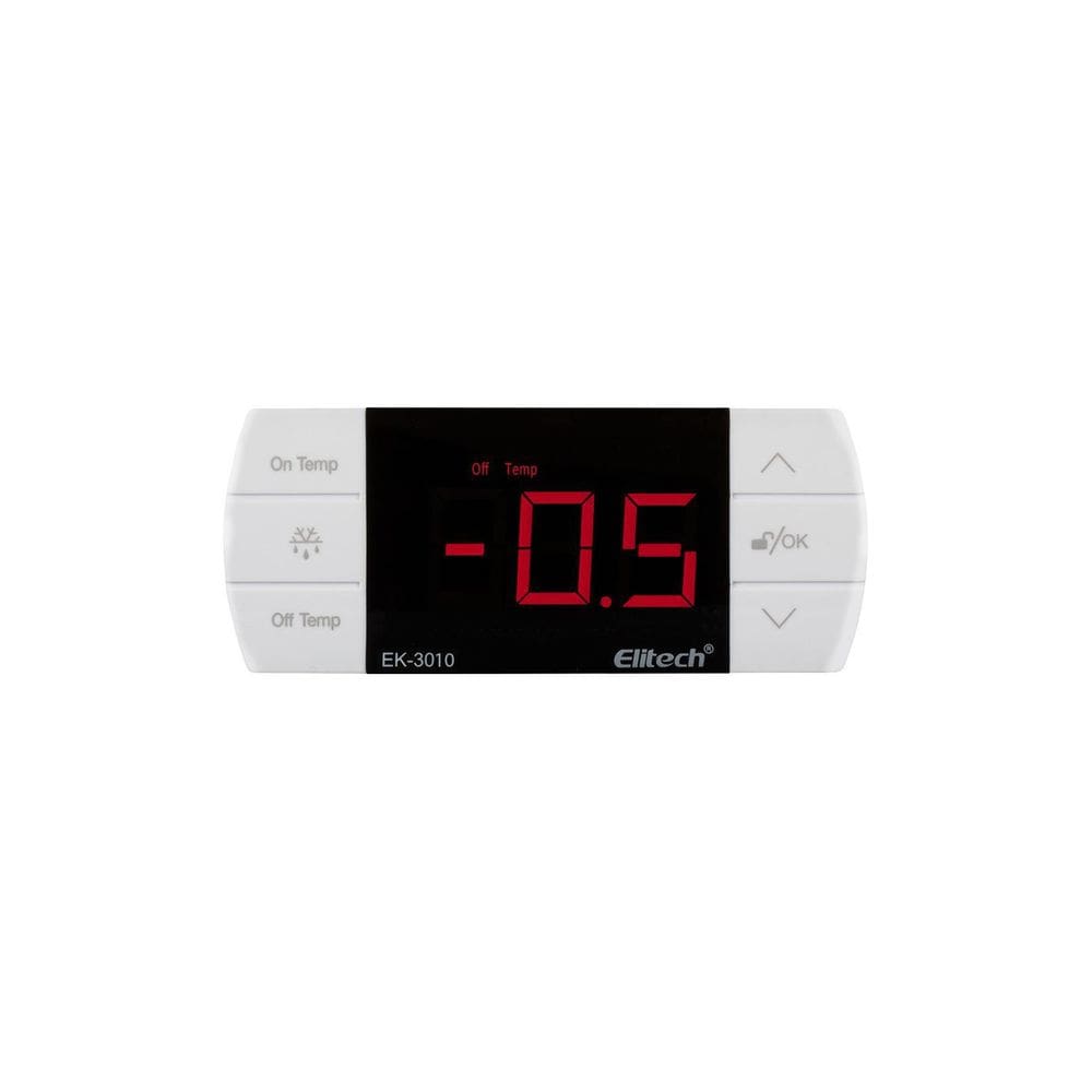 Ek-3010 Controlador Digital De Temperatura - Branco - 220V