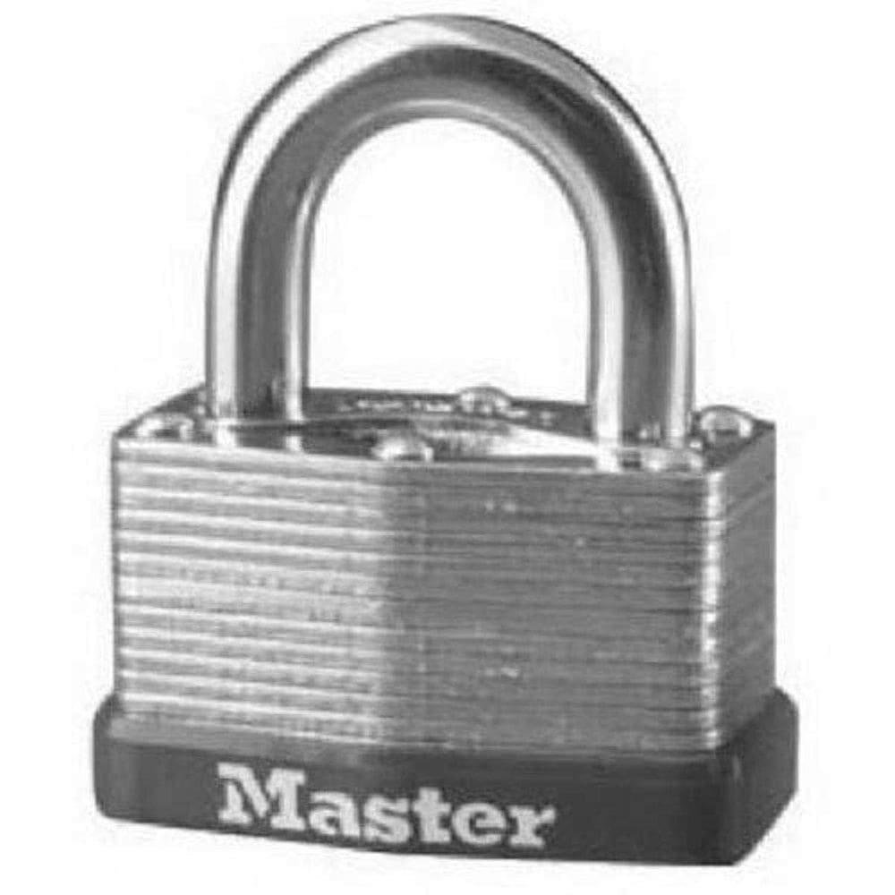 Cadeado Master Lock 500D em aço laminado com 4,4 cm de largura