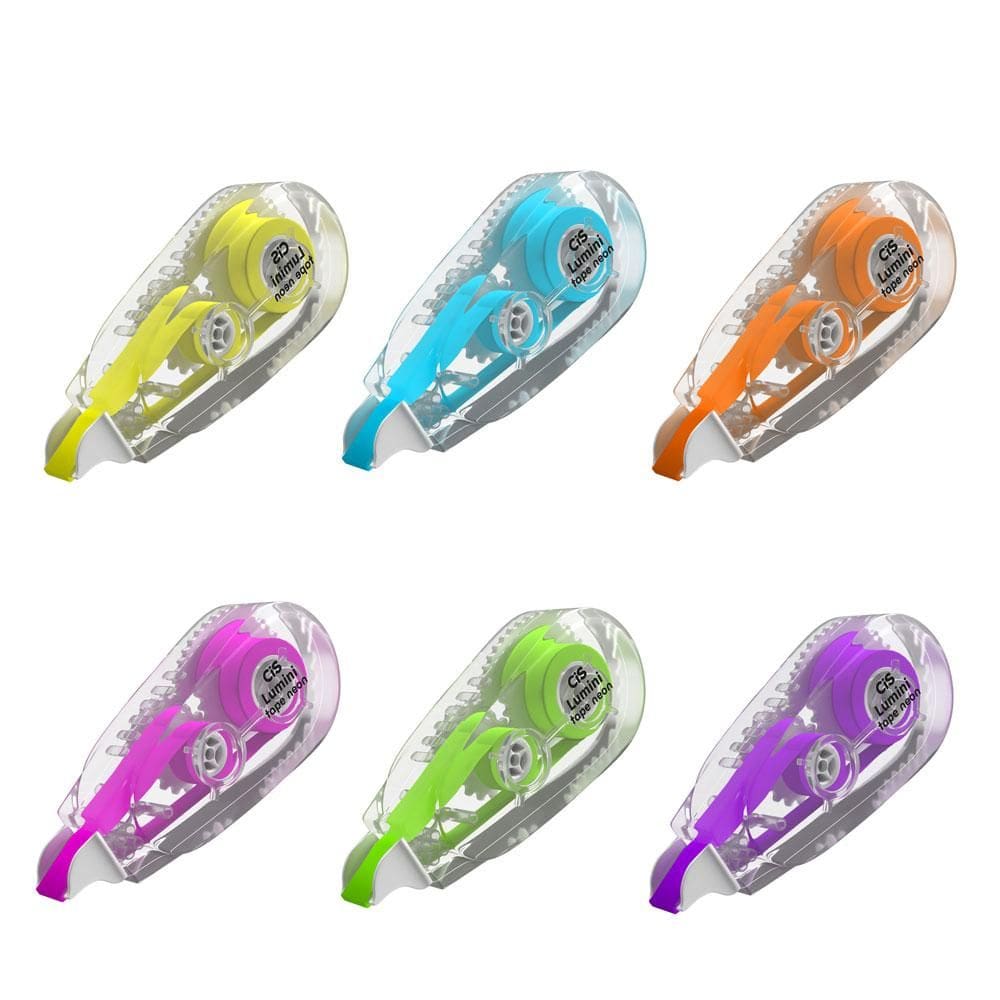 Marca texto fita Lumini Tape Neon - Cis