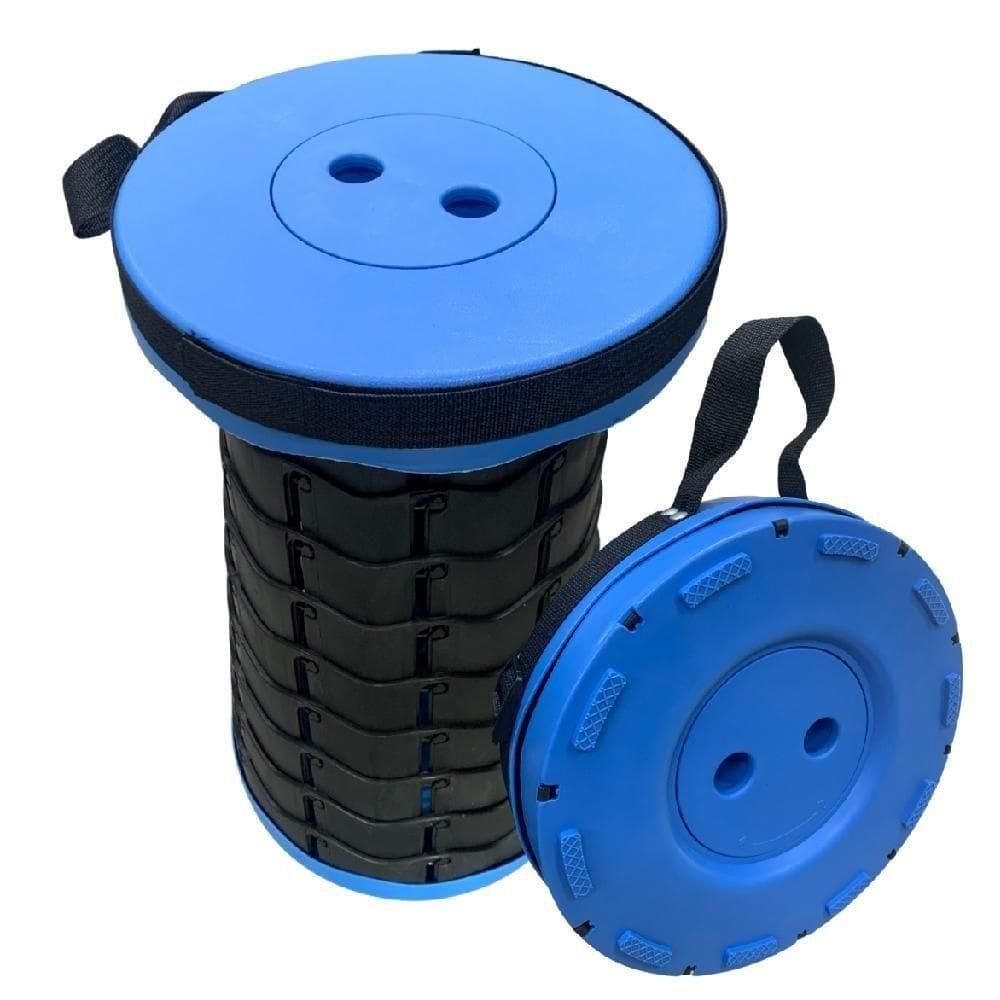 Banqueta Retrátil Dobrável C- Alça Telescópica Camping Praia