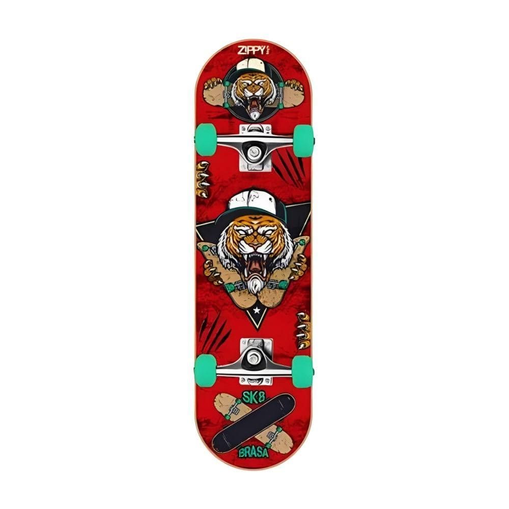 Skate Semi Profissional Tigre Radical 6958 - Zippy Toys