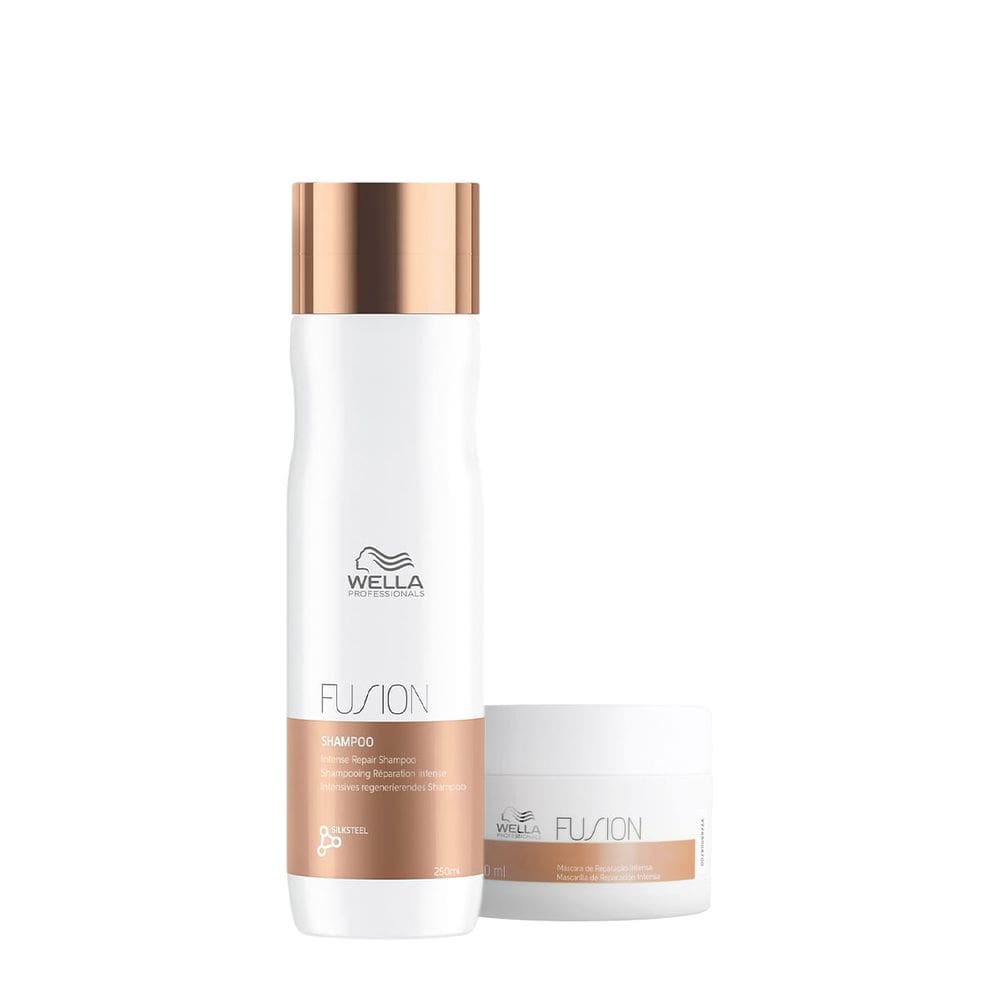 Kit Wella Professionals Fusion Shampoo Máscara 150 (2 produtos)