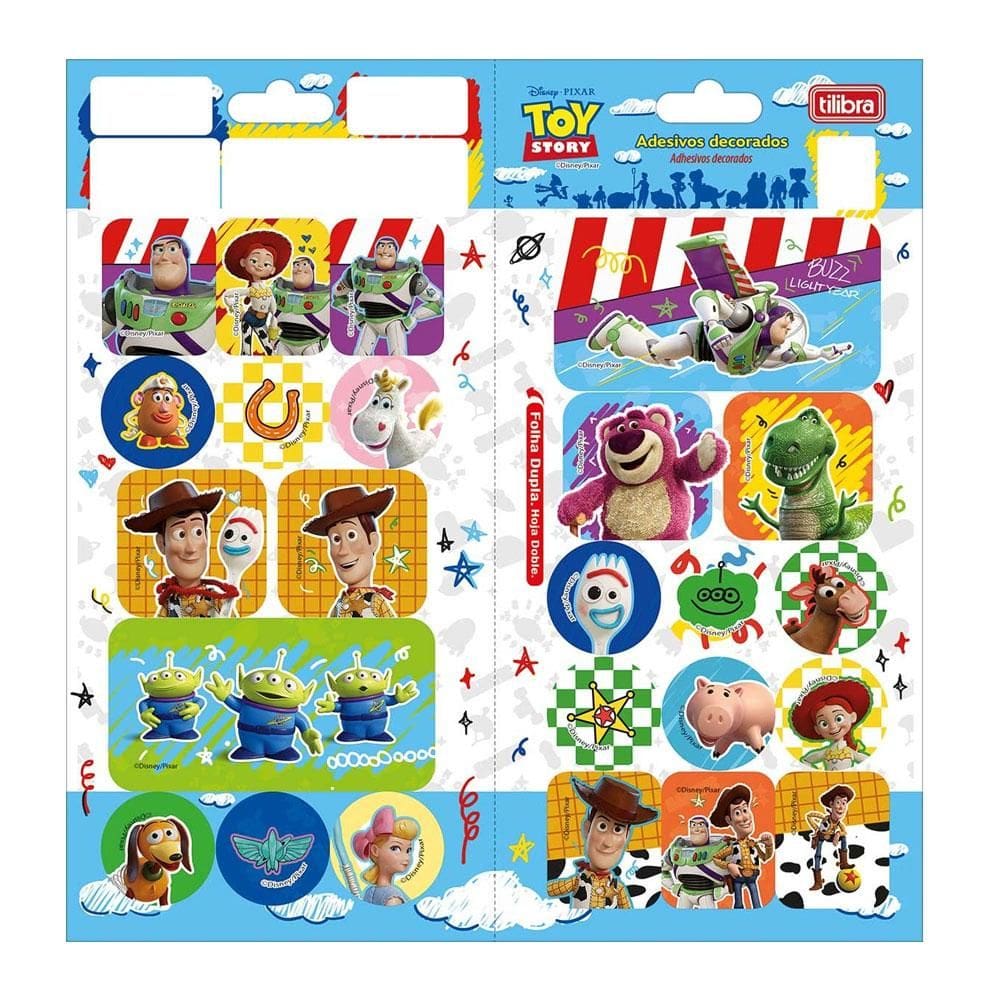 Adesivo decorativo duplo Toy Story - Tilibra