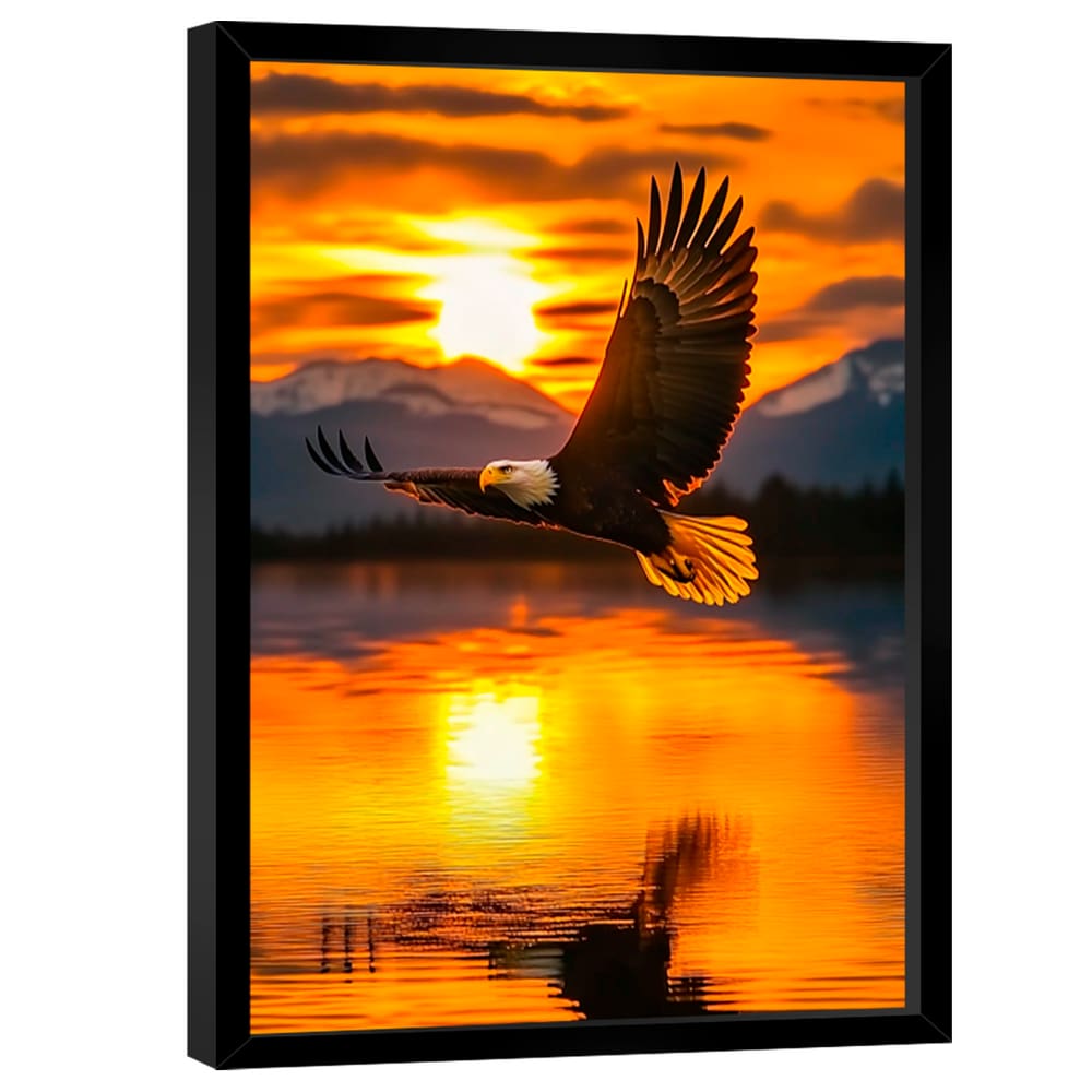 Quadro Decorativo Majestosa Águia
