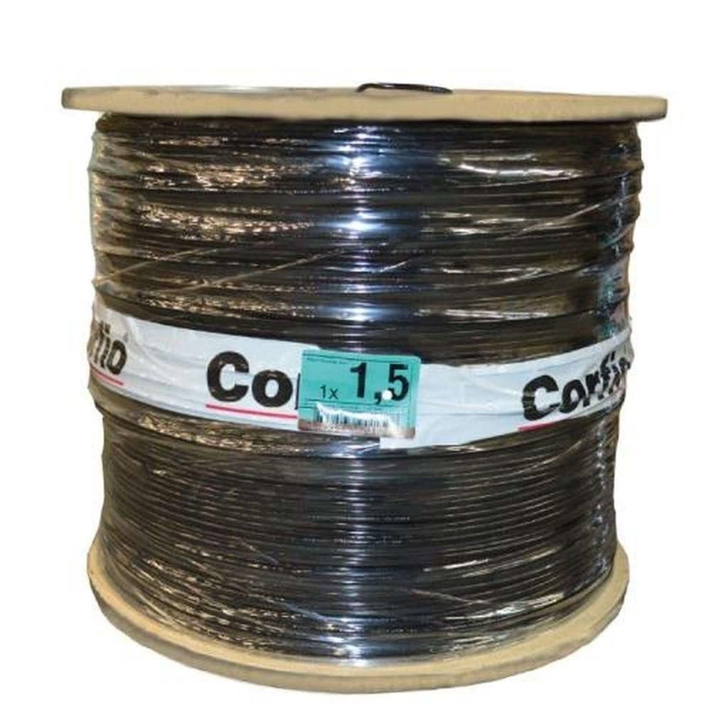 Cabo Flexível 6mm Preto - Bobina 500m - Uso Automotivo