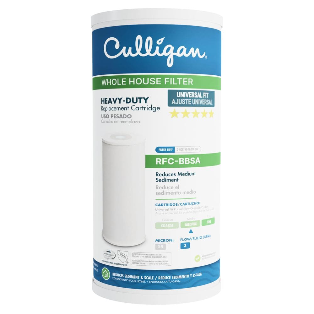 Filtro de água Culligan RFC-BBSA 25 microns Whole House Sediment