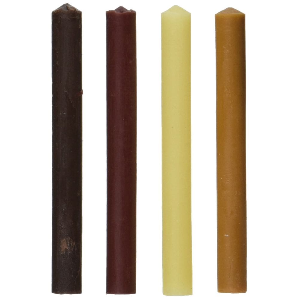 Kit de reparo de arranhões de madeira Staples Mixed 801, 4 palitos de cera