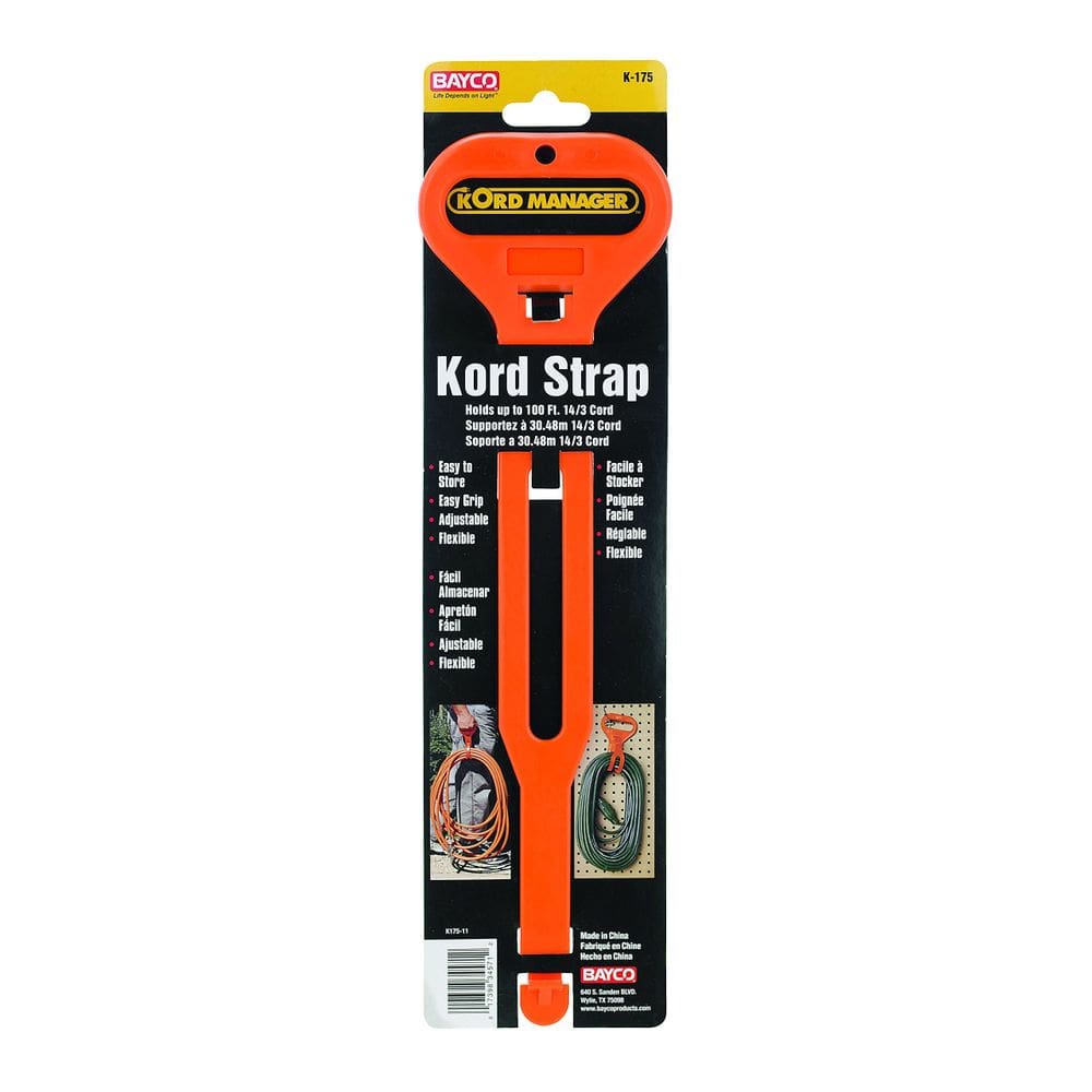 Ferramenta BAYCO Kord Strap Orange Plastic 36 cm Short Carry