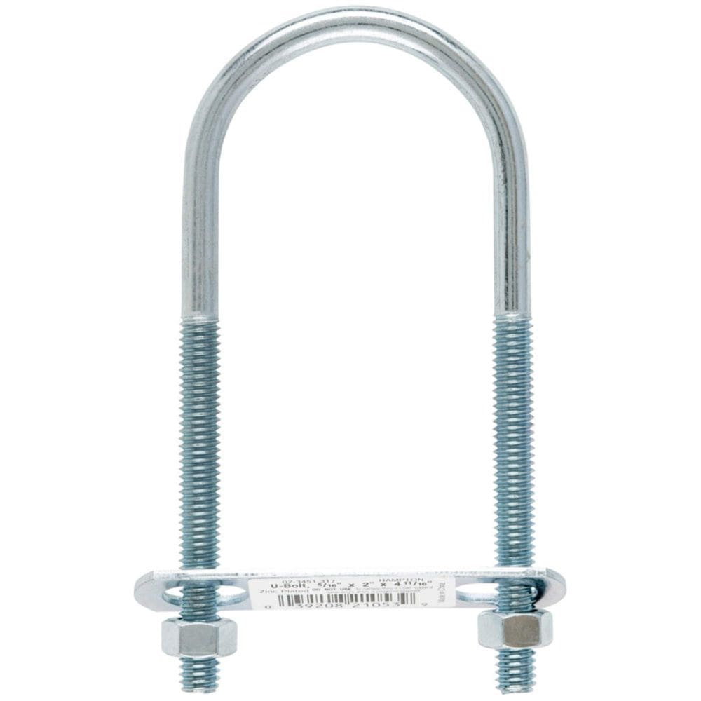 Parafuso U ACE 5/16” Rosca 2” Comprimento da perna 12 cm