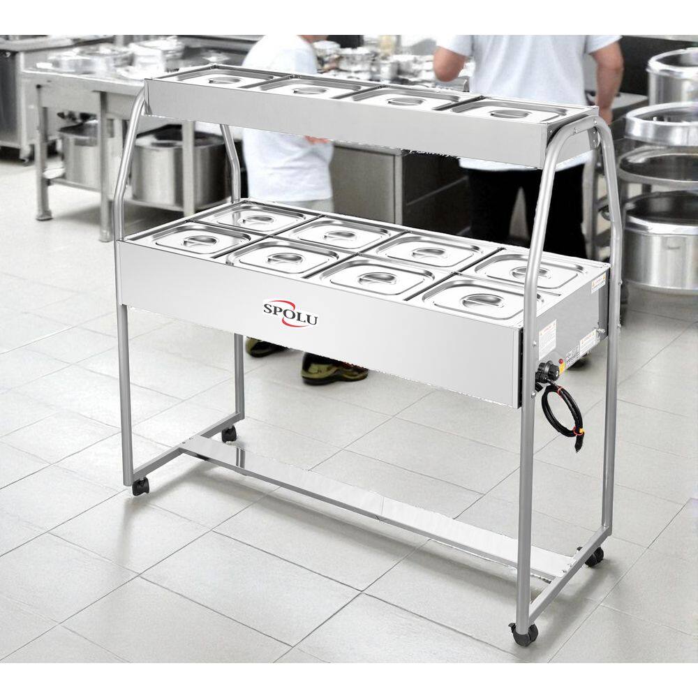 Buffet Combinado 8 Cubas Quentes / 4 Cubas Frias - 220V