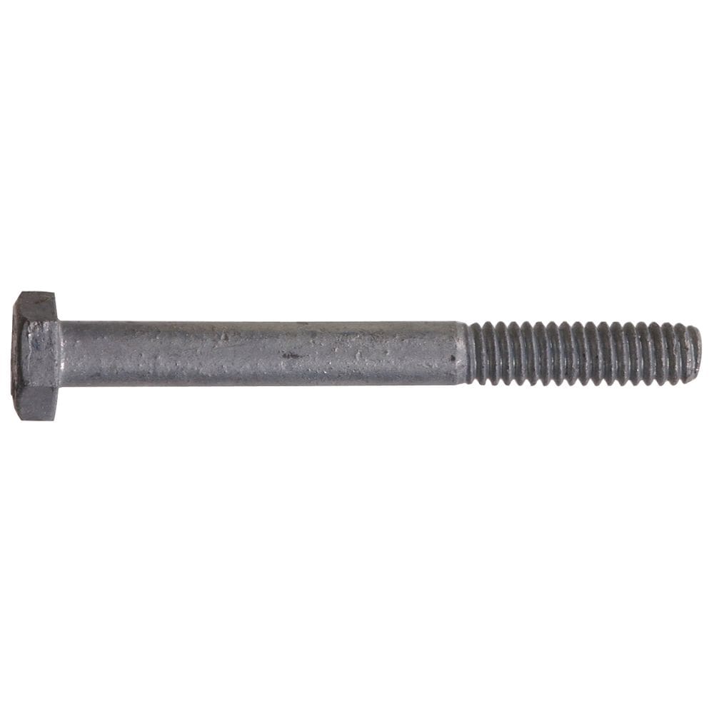 Parafuso hexagonal Hillman 0,25 “x 6,35 cm galvanizado, pacote com 100