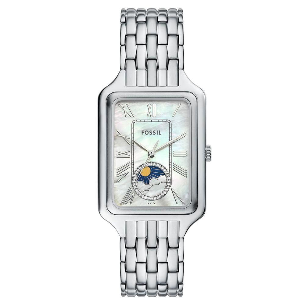 Relógio Fossil Feminino Raquel Prata - Es5400-1kn