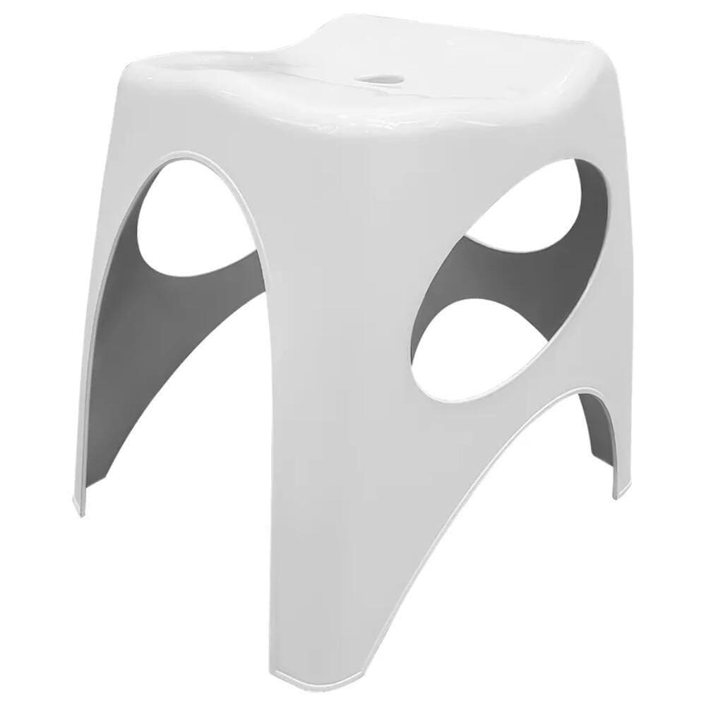 Banqueta Plástica Baixa Jade Branca - Lar Plasticos Banqueta Plastica Baixa Jade Branca Lar Plasticos