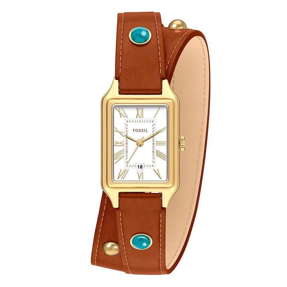 Relógio Fossil Feminino Raquel Dourado - Es5418-0bn Relógio Fossil Raquel Dourado - Es5418-0bn