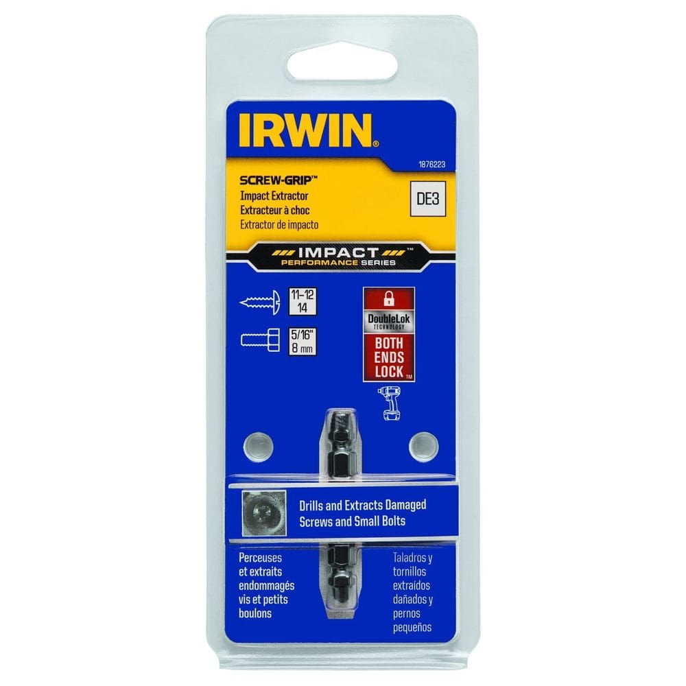 Broca extratora de parafuso de impacto IRWIN 1876223 DE3