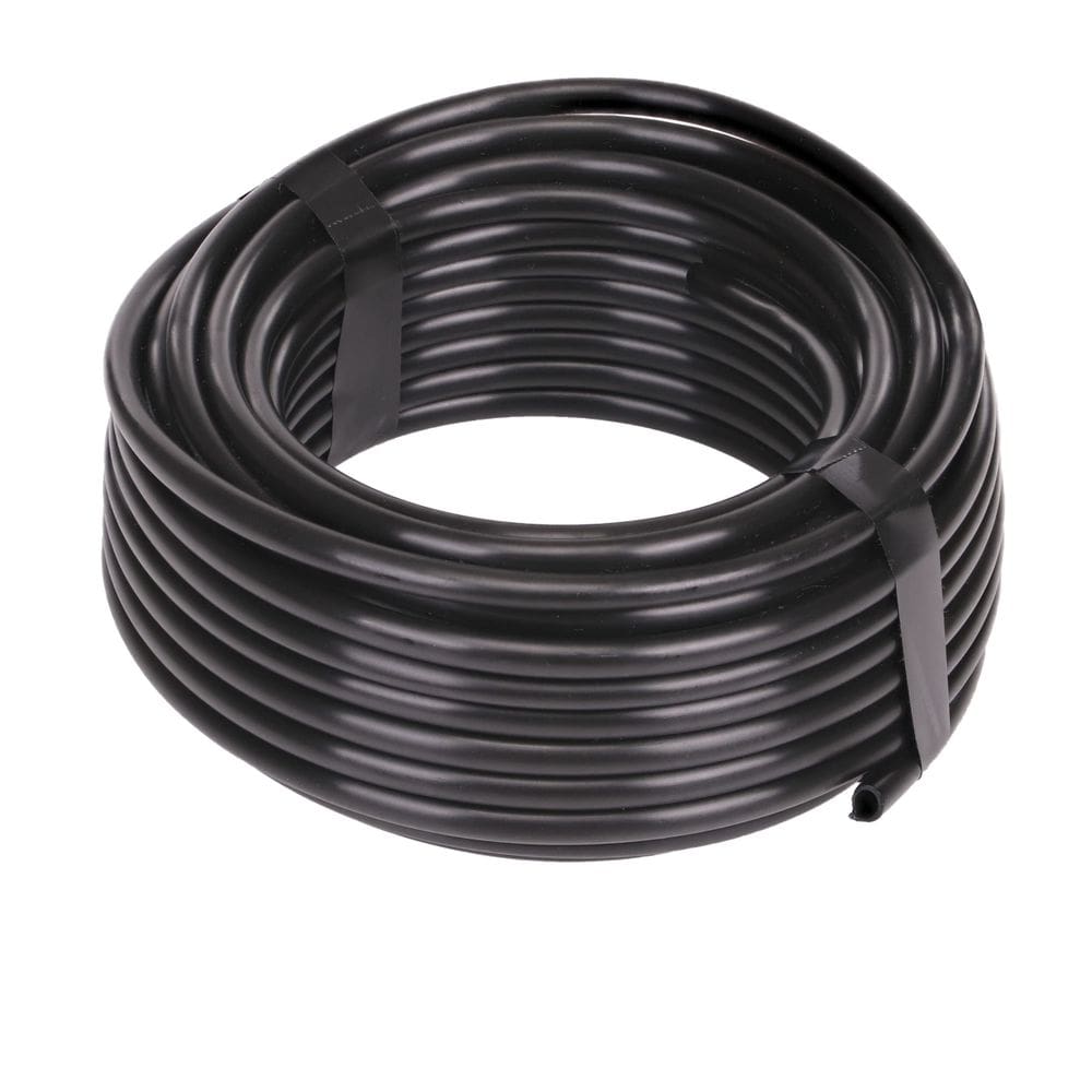 Tubo de irrigação por gotejamento de polietileno Raindrip de 1/4 de polegada de 15 m