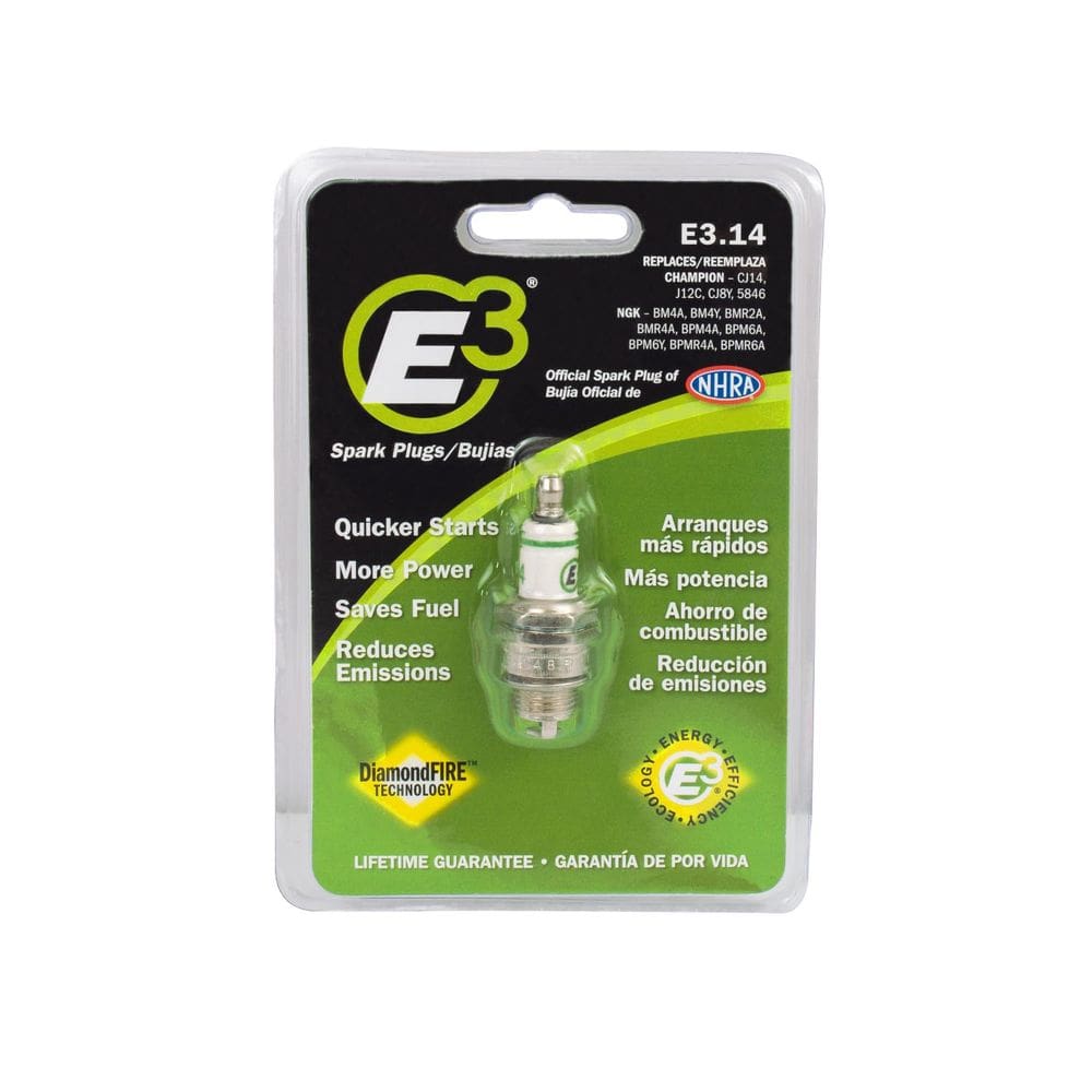 Vela de ignição E3 E3.14 14 mm, alcance de 1,27 cm, pacote único
