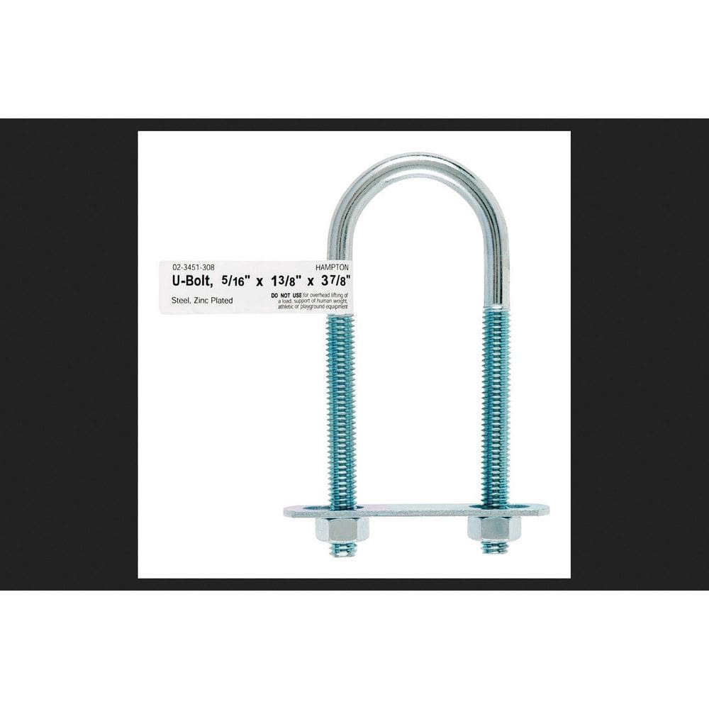 Parafuso ACE Hampton 0,31 polegadas x 3,5 cm x 9,8 cm de aço zincado