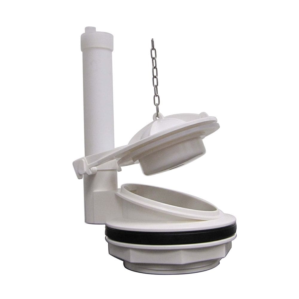 Valve Plumb Pak K835-11 Válvula de descarga branca de 3 polegadas