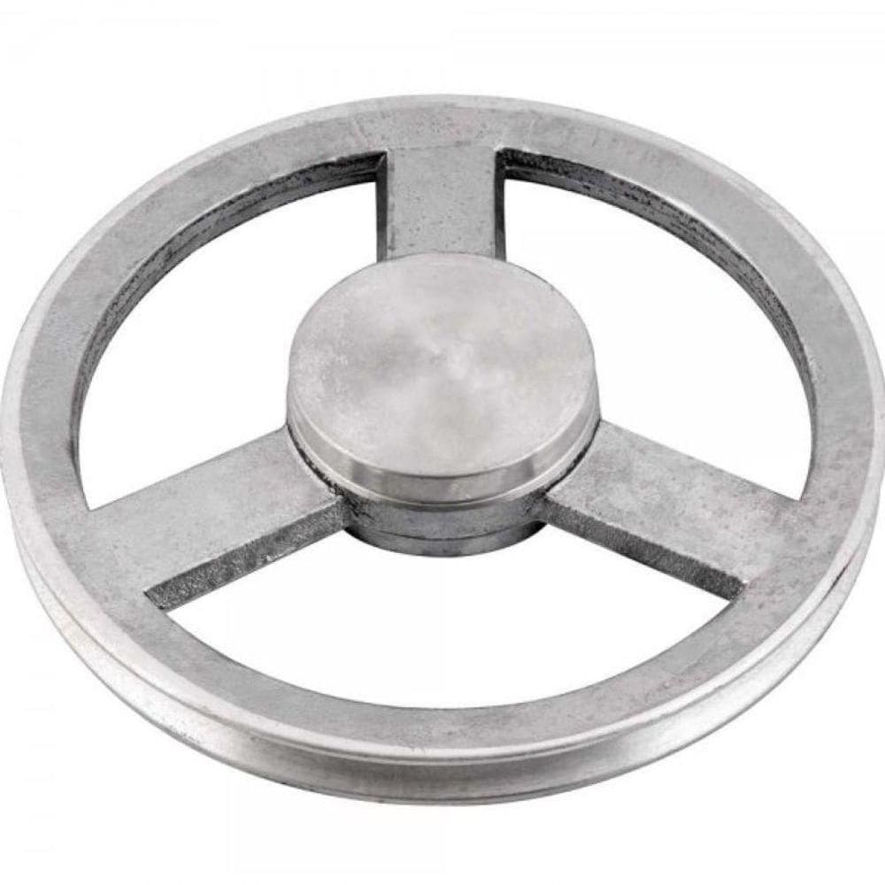 Polia Alumínio 230mm 1 Canal Perfil A Vonder