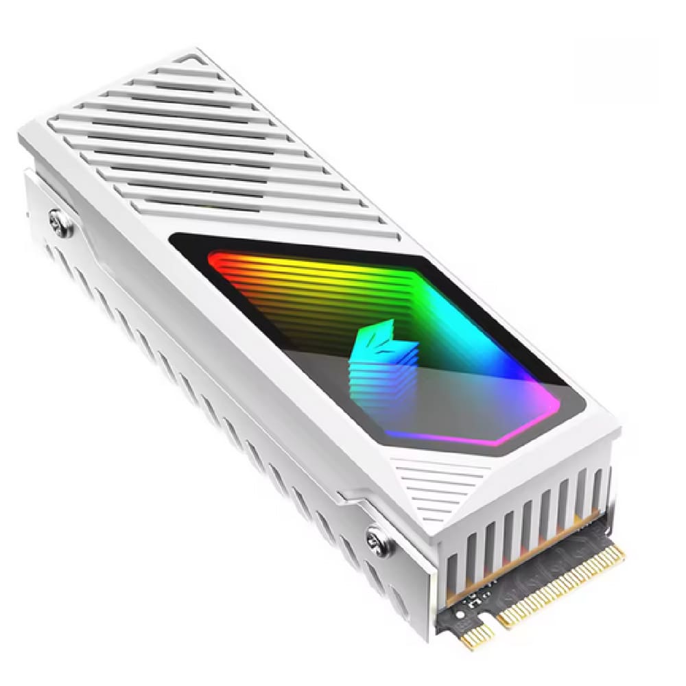Dissipador Preto Calor Argb 5v 3 Pinos Ssd M.2 Nvme Coolmoon