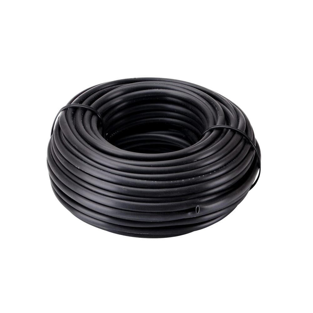 Tubo de vinil Raindrip 016010VT 0,25 polegadas OD preto