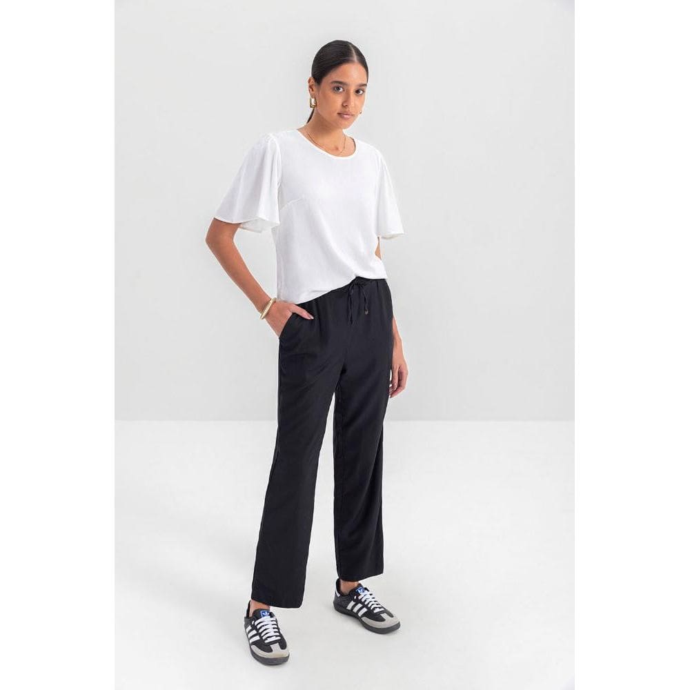 Calça feminina sarjada Essendi