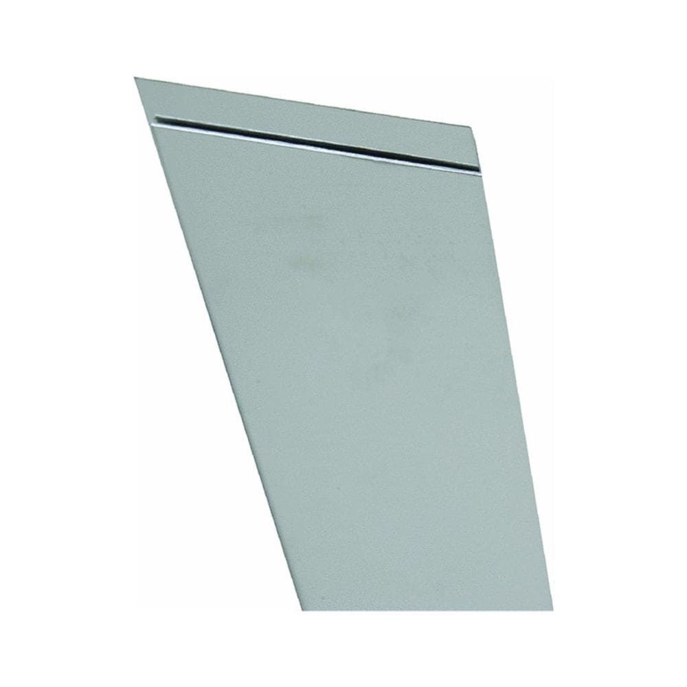 Chapa de alumínio K&S 0,8 mm x 10 cm x 25 cm Barra plana