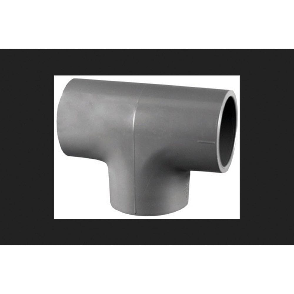 Tubo de PVC SCH80 Tee Charlotte 1” 13 x 6 x 8 cm