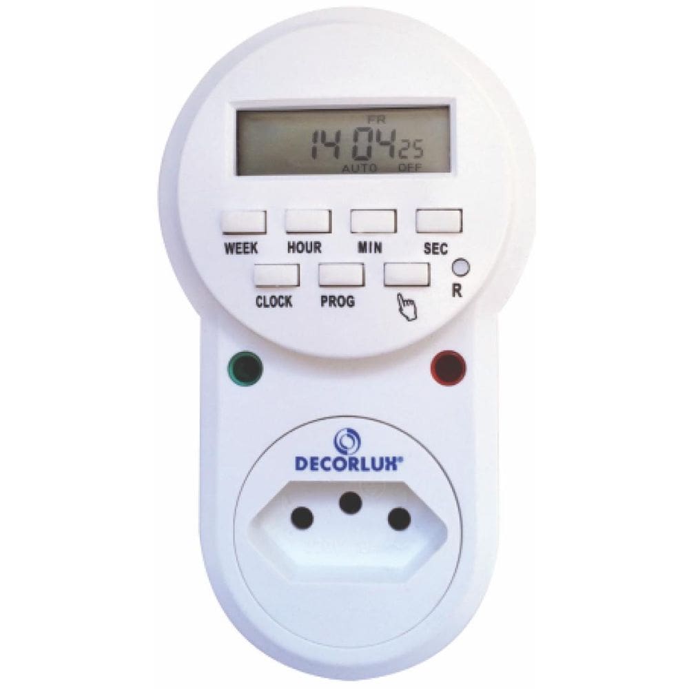 Temporizador  Timer  Digital - Decorlux - Bivolt - 10A