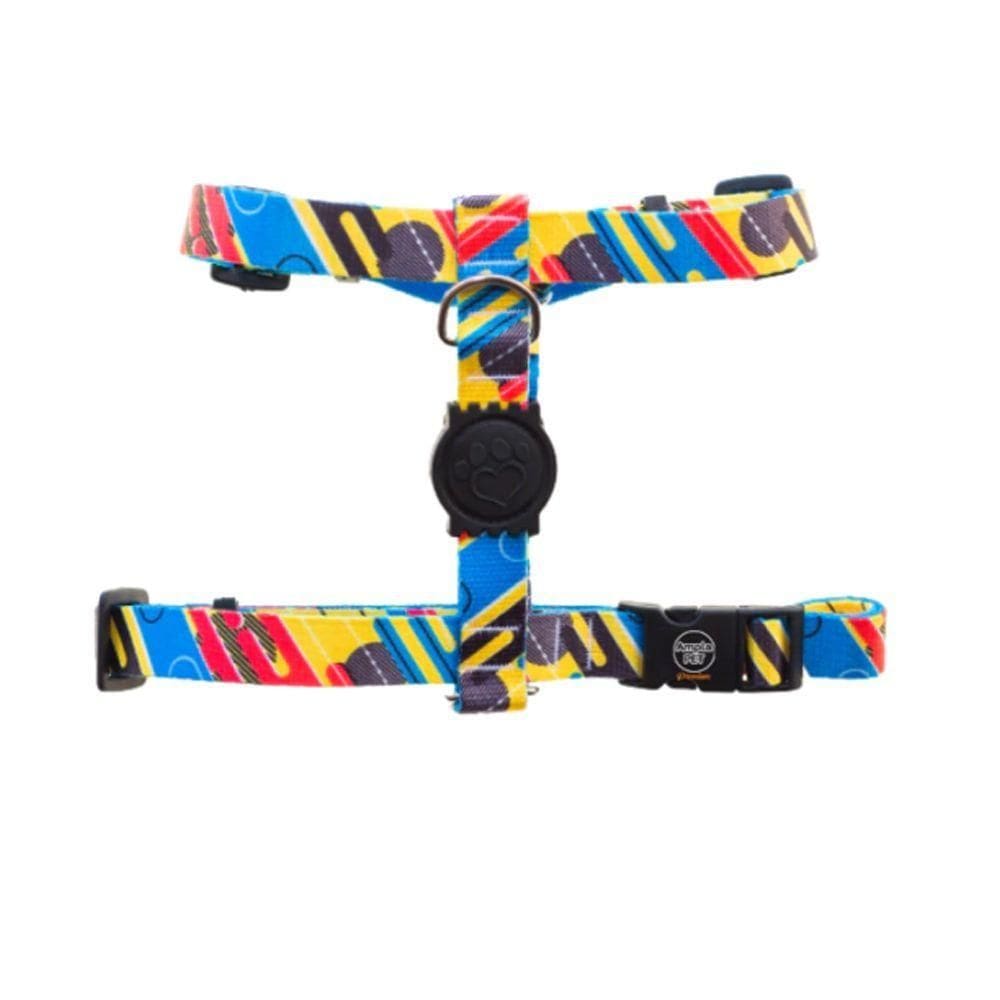 Peitoral Para Cães H Colors Ampla Pet Tamanho P