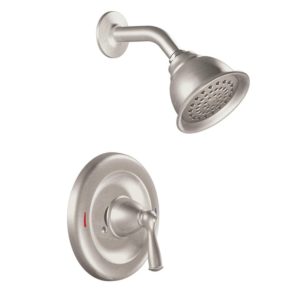 Válvula de chuveiro para banheira Trim Moen 82910SRN Níquel escovado