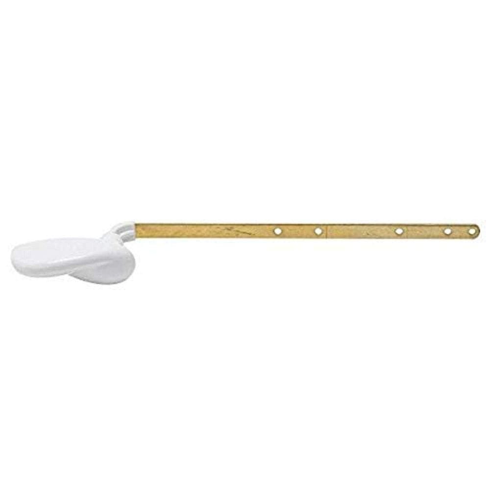 Alavanca de vaso sanitário branca Fluidmaster 683 com alça de descarga de plástico