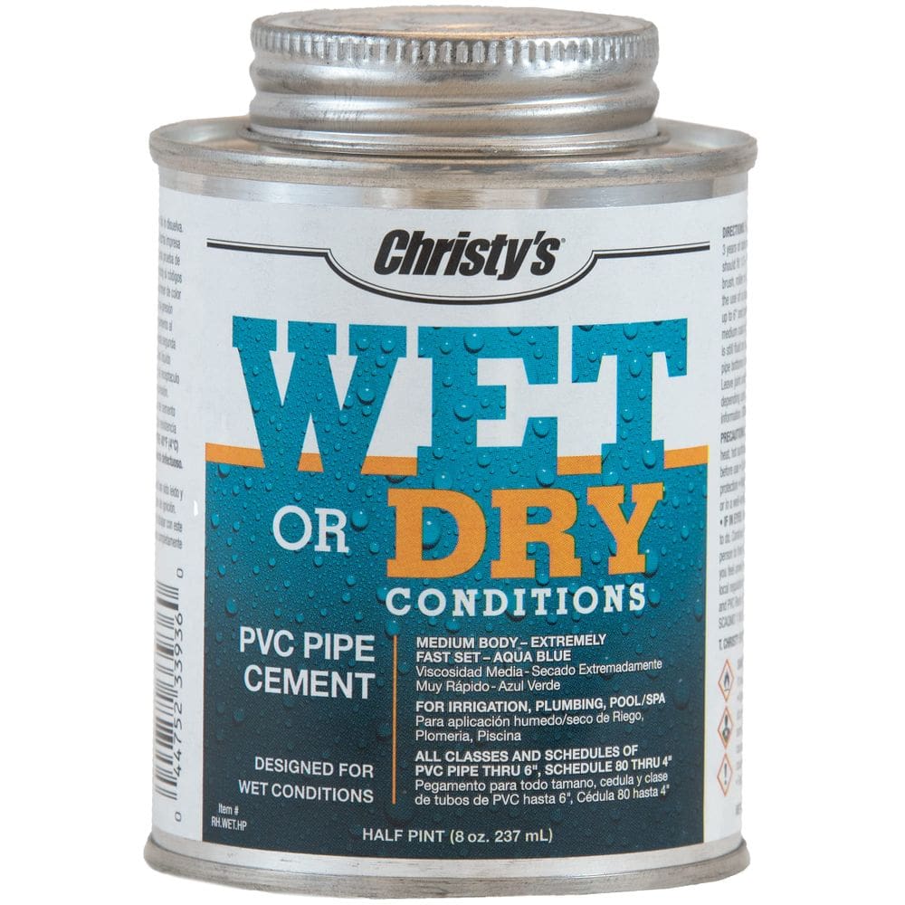 Cimento de PVC Christy`s Wet/Dry Conditions Medium Body 240 mL