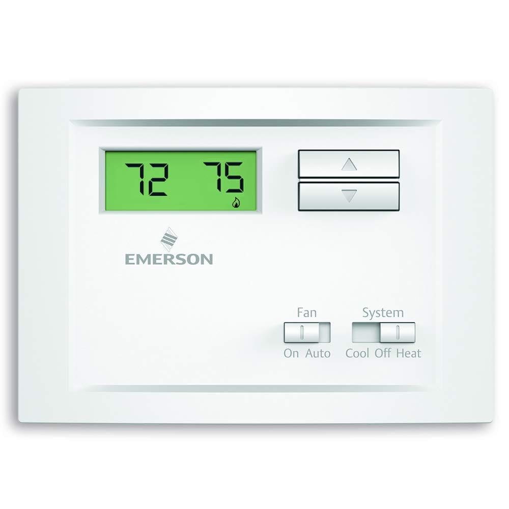 Termostato de estágio único não programável Emerson NP110