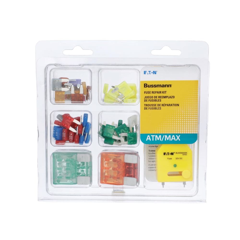 Kit de fusíveis Bussmann Eaton ATM & MAX 63 peças
