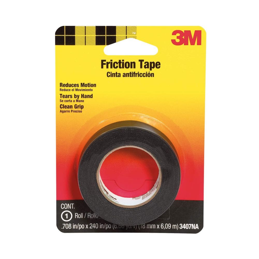 Fita adesiva 3M 3407NA Fita de fricção 1,8 cm x 6,1 m