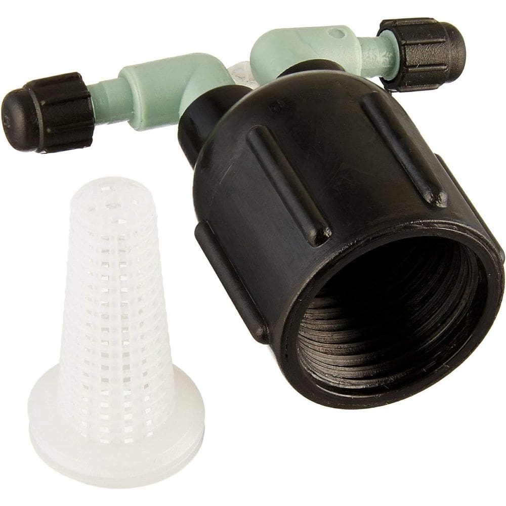 Coletor de irrigação por gotejamento de fluxo total Orbit 67030 de 2 portas