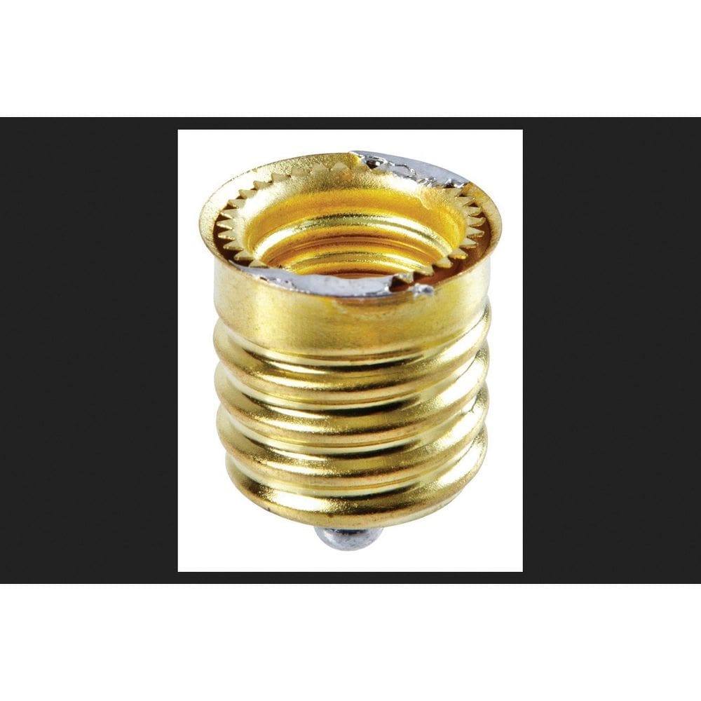 Soquete de lâmpada Jandorf E17 para E12 Redutor 75W 120V