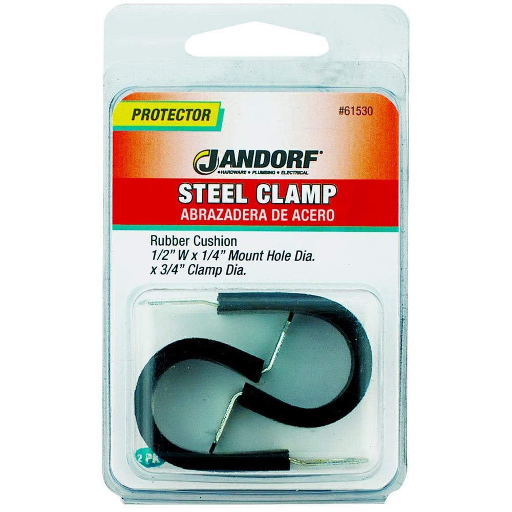 Almofada de aço Clamp Jandorf 61530 preta