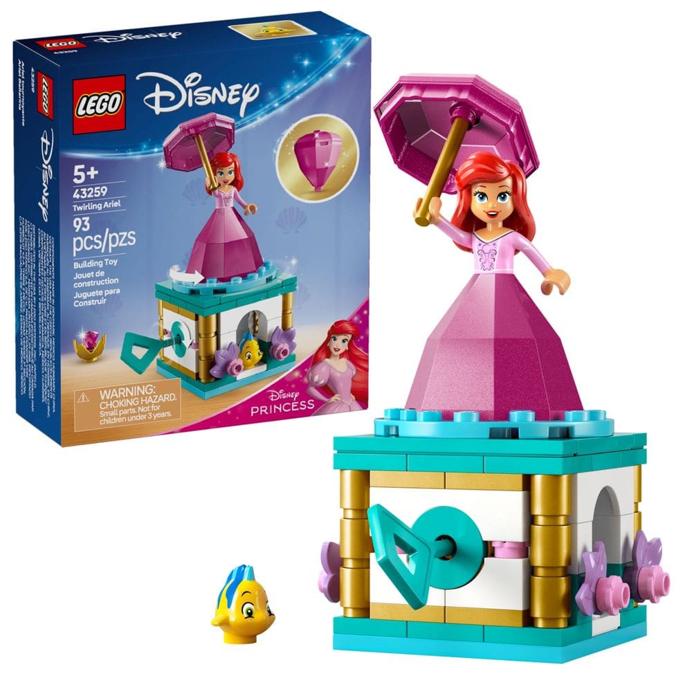 Blocos de Montar - Princesa Ariel Rodopiante - LEGO LEGO DO BRASIL