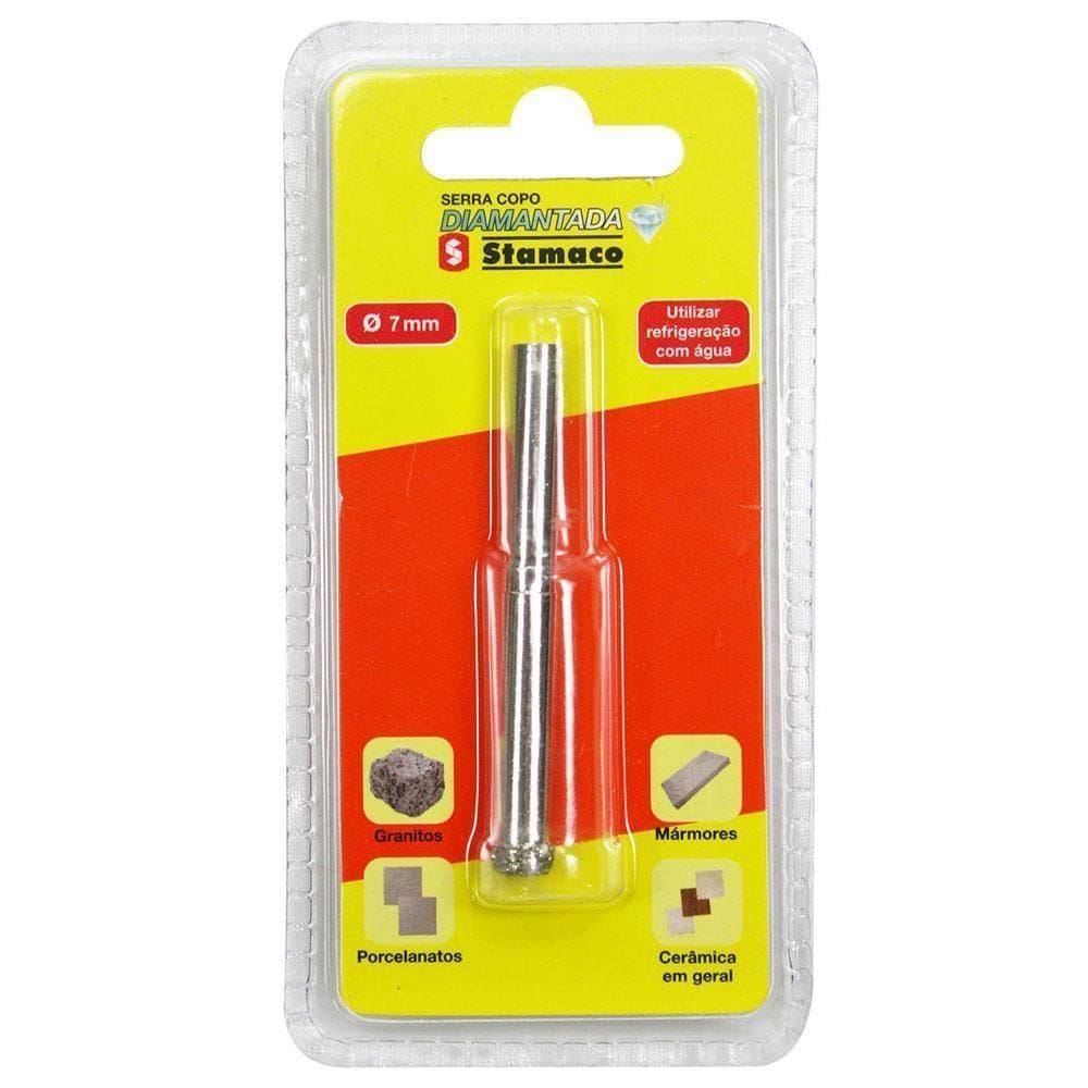 Serra Copo Diamantada 7mm - 4820 - Stamaco Serra Copo Diamantada 7mm Stamaco 4820