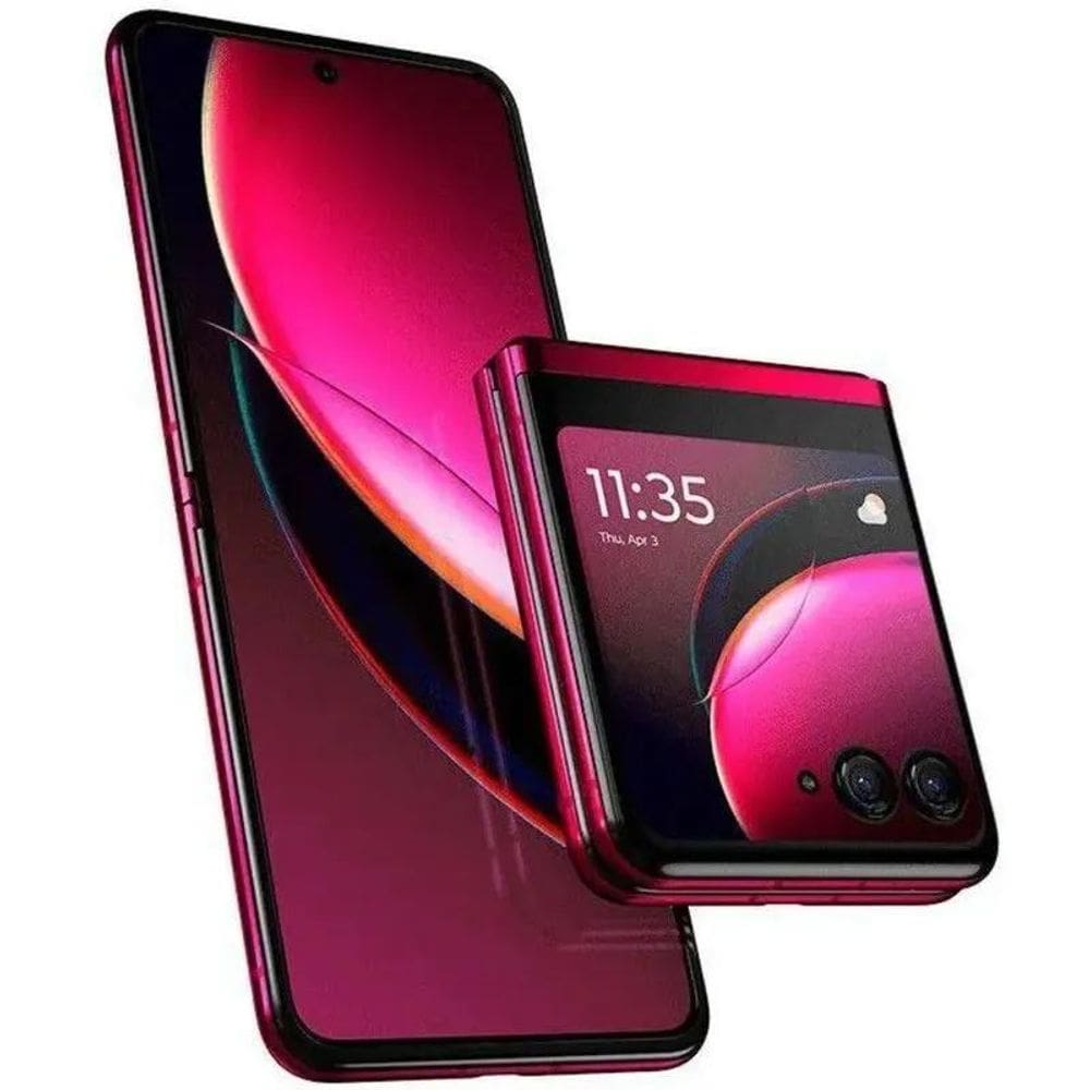 Usado: Moto Razr 40 Ultra 5G 256Gb Vermelho - Excelente