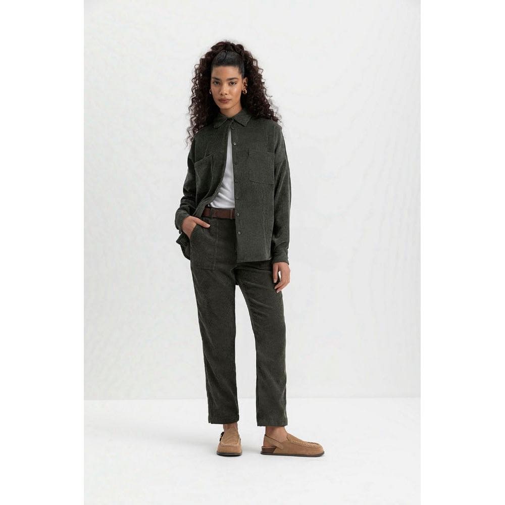 Calça feminina de veludo essendi