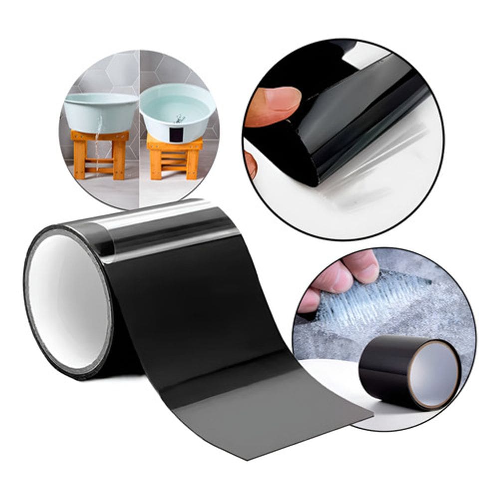 Fita Impermeável De Vedação 10cm X 1,5m Para Vazamentos Reparo Rápido