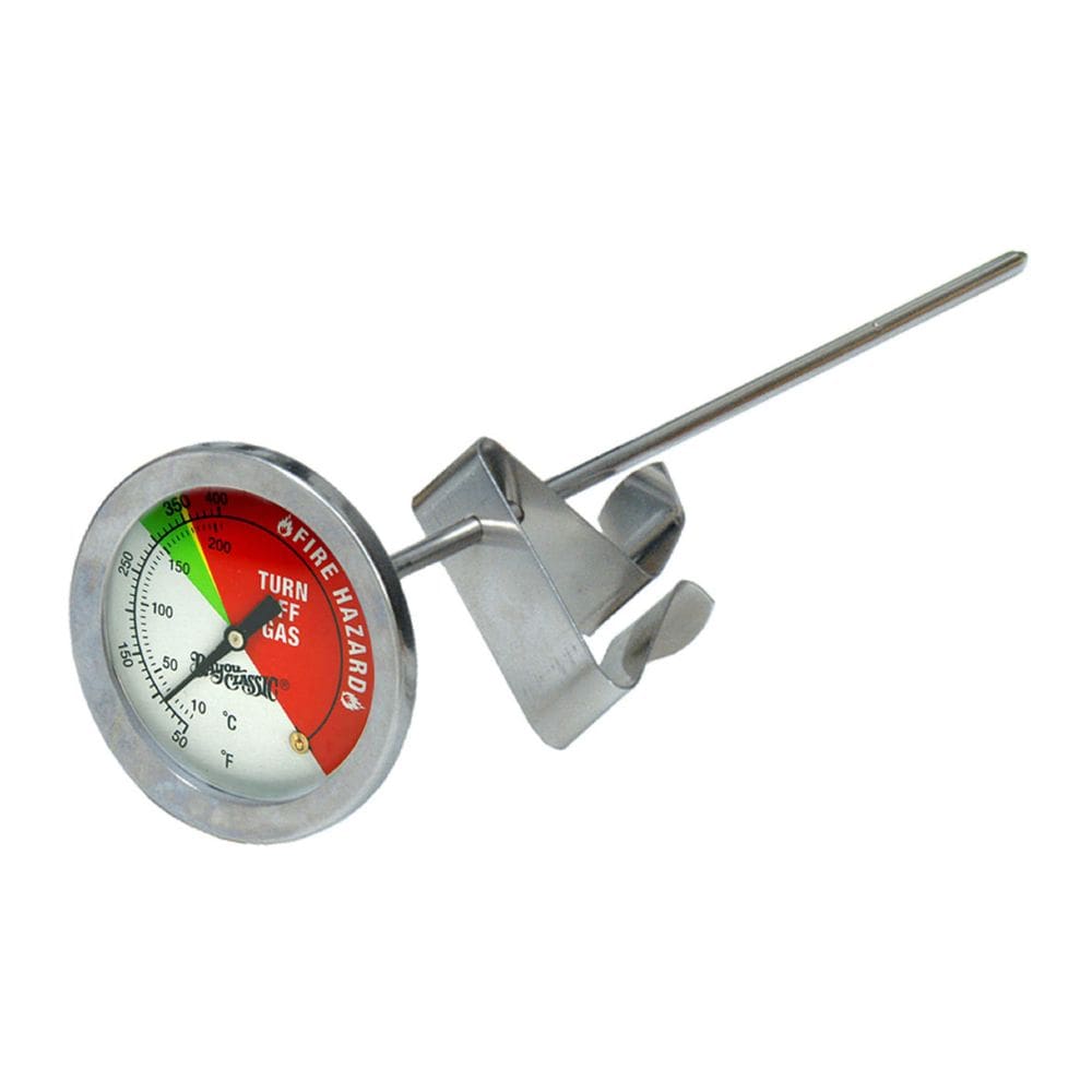 Termômetro Bayou Classic em aço inoxidável 12” 50-400°F
